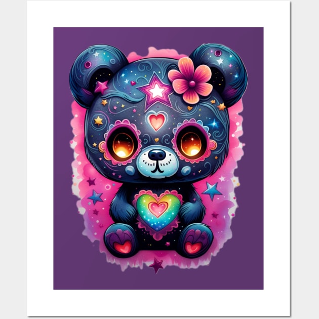 Sugar Bear Wall Art by Absinthe Society 